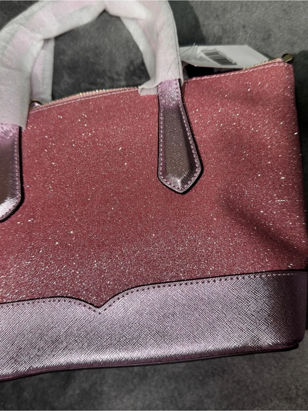 kate spade Glittery Mauve Tote Bag